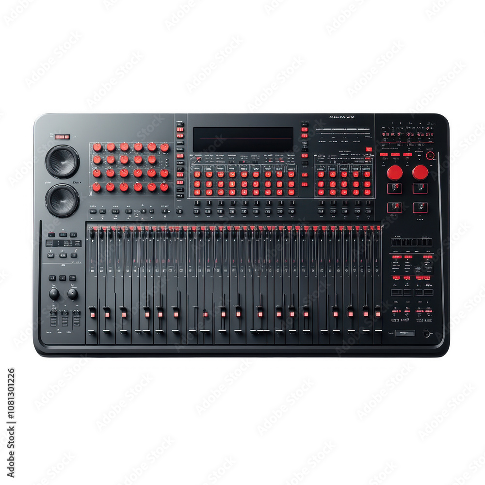 Control Surface Isolated On Transparent Background Control Surface Isolated On Transparent Background