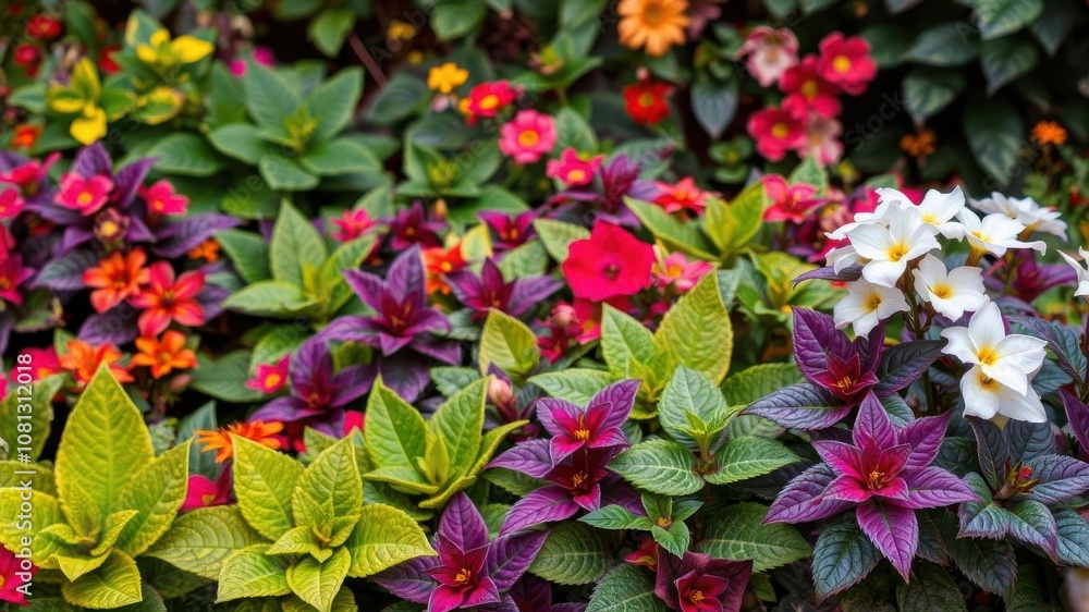 Purple flower petals and leaves scattered on the ground, creating a vibrant and colorful pattern, purple, flowers Purple flower petals and leaves scattered on the ground, creating a vibrant and colorful pattern, purple, flowers