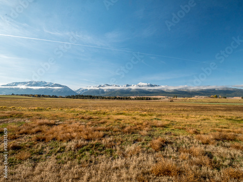Wallowa Mountains form Hwy 82