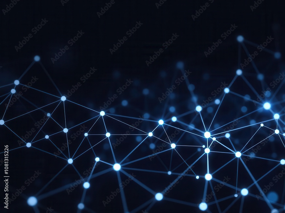 Abstract neural network circuit pattern with interconnected lines and nodes, network, nodes, digital Abstract neural network circuit pattern with interconnected lines and nodes, network, nodes, digital