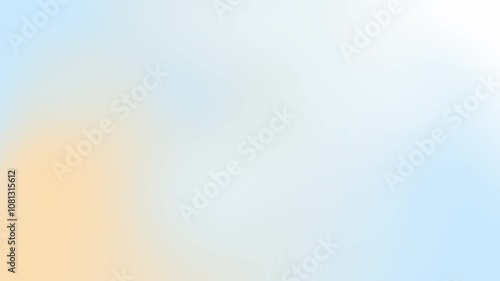Gradual color transition from light orange to light blue. Ideal for backgrounds, design elements, banners, social media posts, and marketing materials.