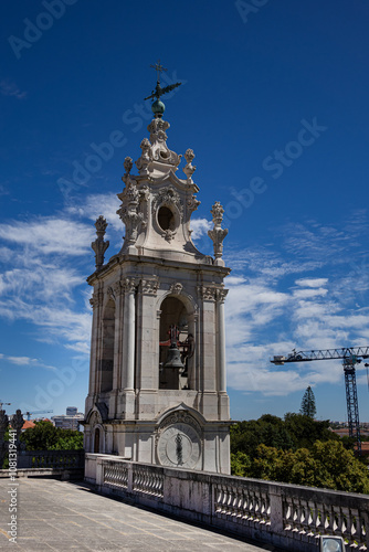 Basilica da Estrela (Royal Basilica and Convent of the Most Sacred Heart of Jesus, 1790). Lisbon, Portugal.