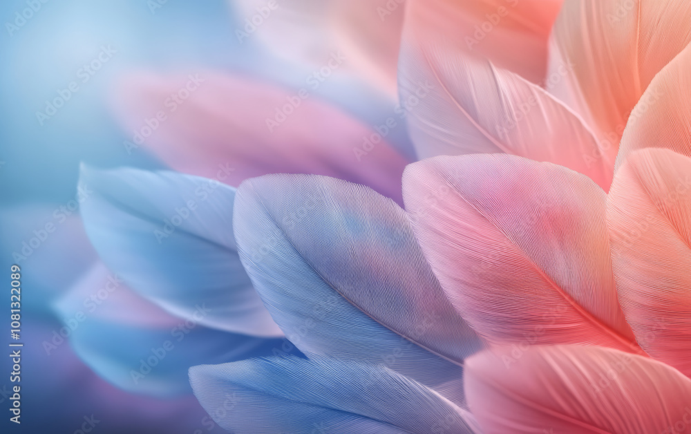 Beautiful colorful feather business background Beautiful colorful feather business background
