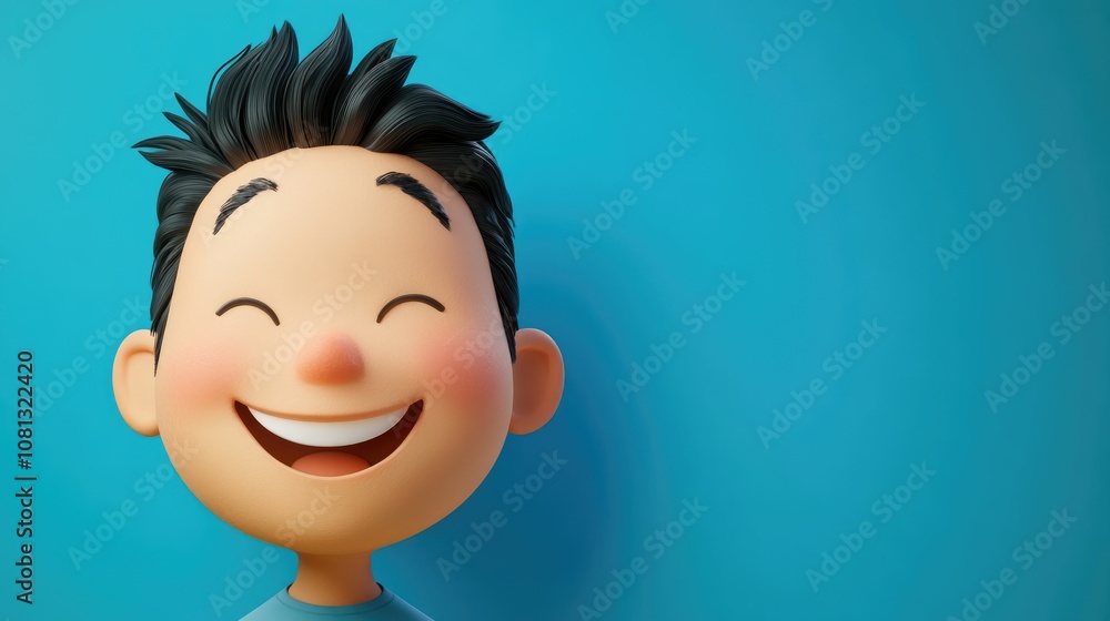 Cheerful Asian man with bright smile radiating positivity and confidence Cheerful Asian man with bright smile radiating positivity and confidence