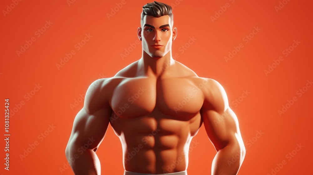 Impressive muscular torso of a fit young man showcasing strength and fitness ideal for promoting healthy lifestyles and sports Impressive muscular torso of a fit young man showcasing strength and fitness ideal for promoting healthy lifestyles and sports