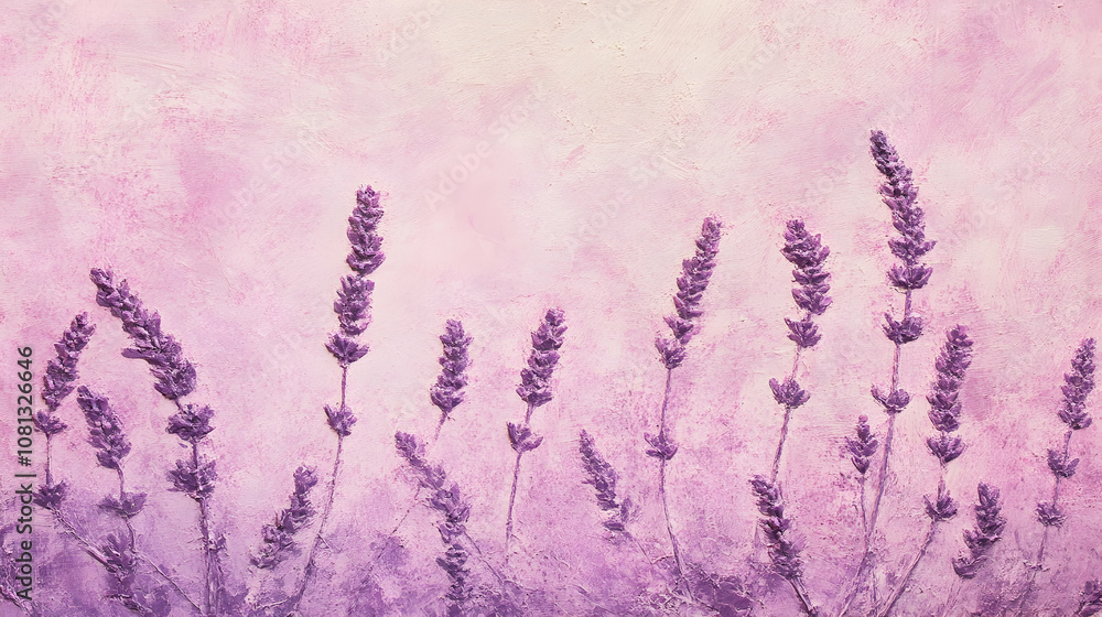 lavender flowers in the field