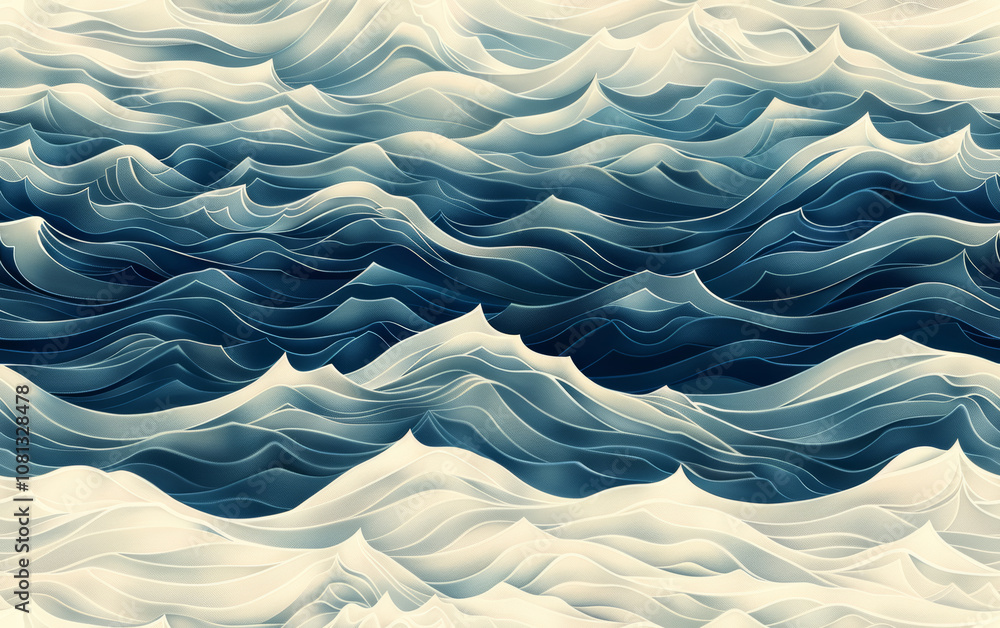 The classical traditional Chinese element wave texture art background
The classical traditional Chinese element wave texture art background