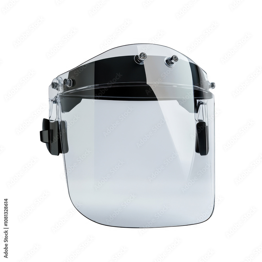 Face Shield isolated on transparent background Face Shield isolated on transparent background