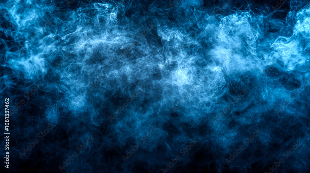 Abstract blue smoke background. Abstract blue smoke background.