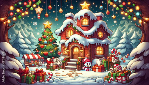 Christmas Big House in Rubberhose photo