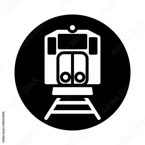 Train icon template
