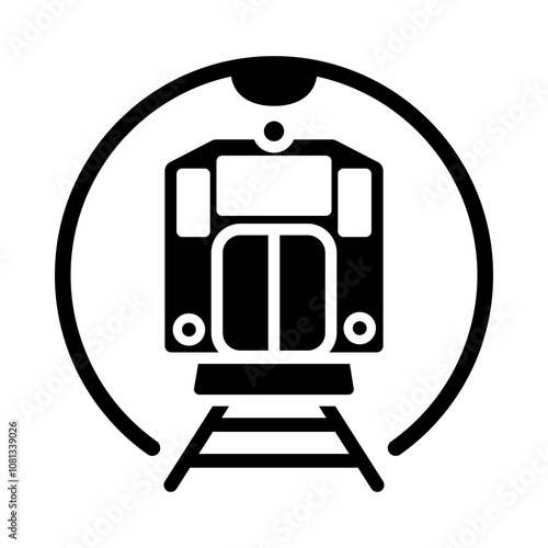 Train icon template