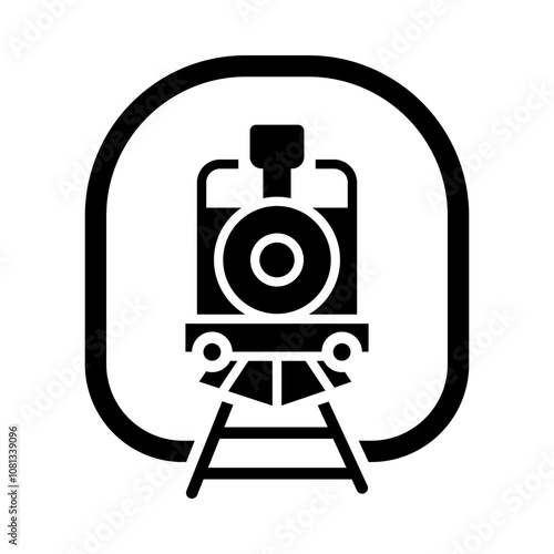 Train icon template