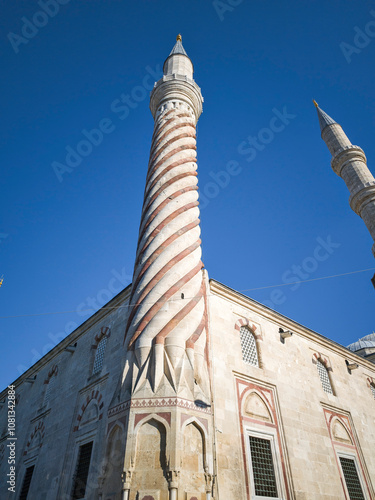 Uc Serefeli (Burmalı or Three Balconies) mosque Mosque in Edirne, Turkey