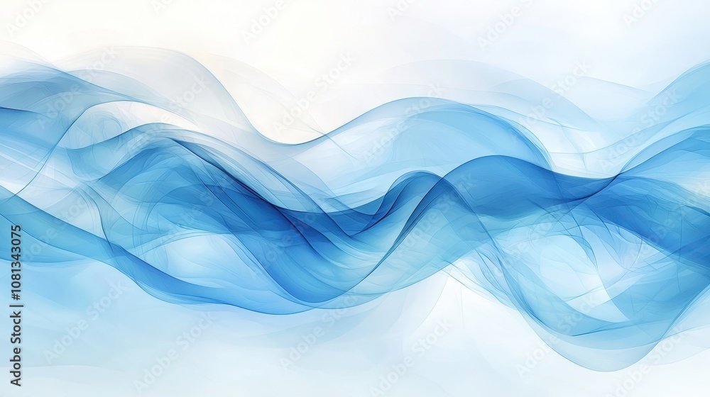 Abstract blue background with light wave texture, creating a dynamic presentation style. Abstract blue background with light wave texture, creating a dynamic presentation style.