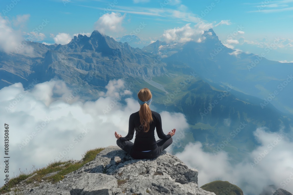 Experience serenity through Yoga amidst the Mountains, a harmonious blend of inner peace and natural beauty. Embrace tranquility, lucidity, and calmness in aweinspiring landscapes Experience serenity through Yoga amidst the Mountains, a harmonious blend of inner peace and natural beauty. Embrace tranquility, lucidity, and calmness in aweinspiring landscapes