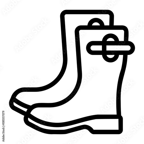boots Line Icon