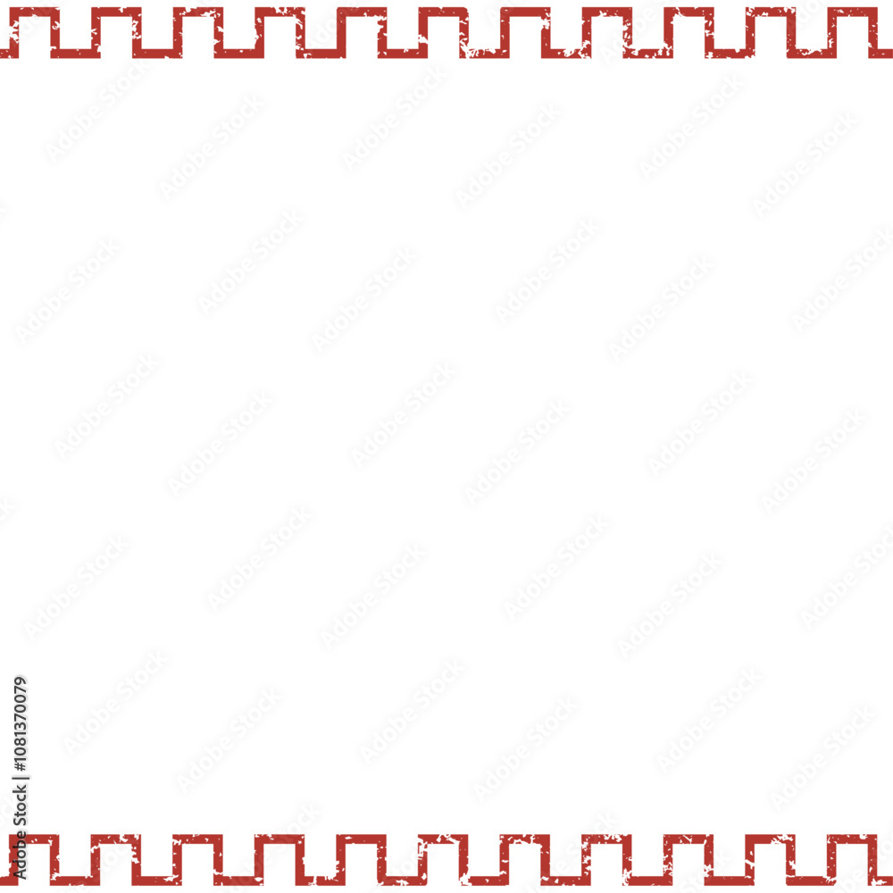 かすれた表現の中華風フレーム背景、グランジ、ヴィンテージ、正方形サイズ