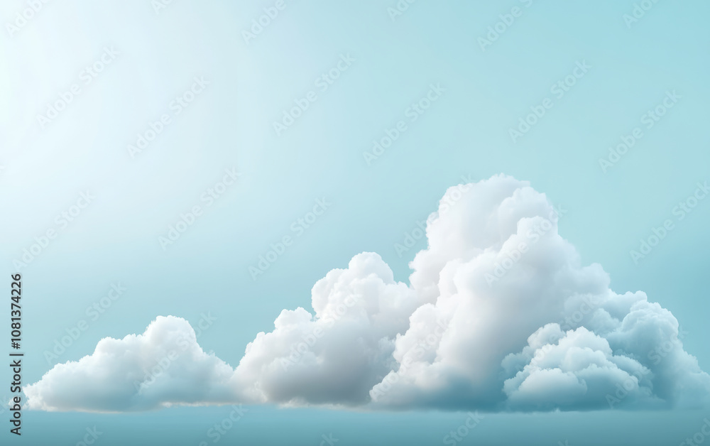 Fresh blue sky and white clouds graphic design background
Fresh blue sky and white clouds graphic design background
