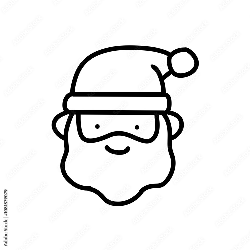 Santa clause icon Santa clause icon