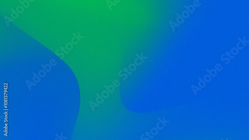 Abstract gradient background with grainy texture and waves