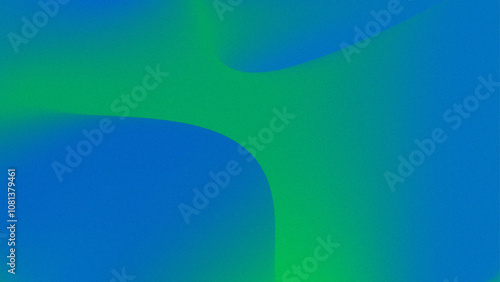 Abstract gradient background with grainy texture and waves