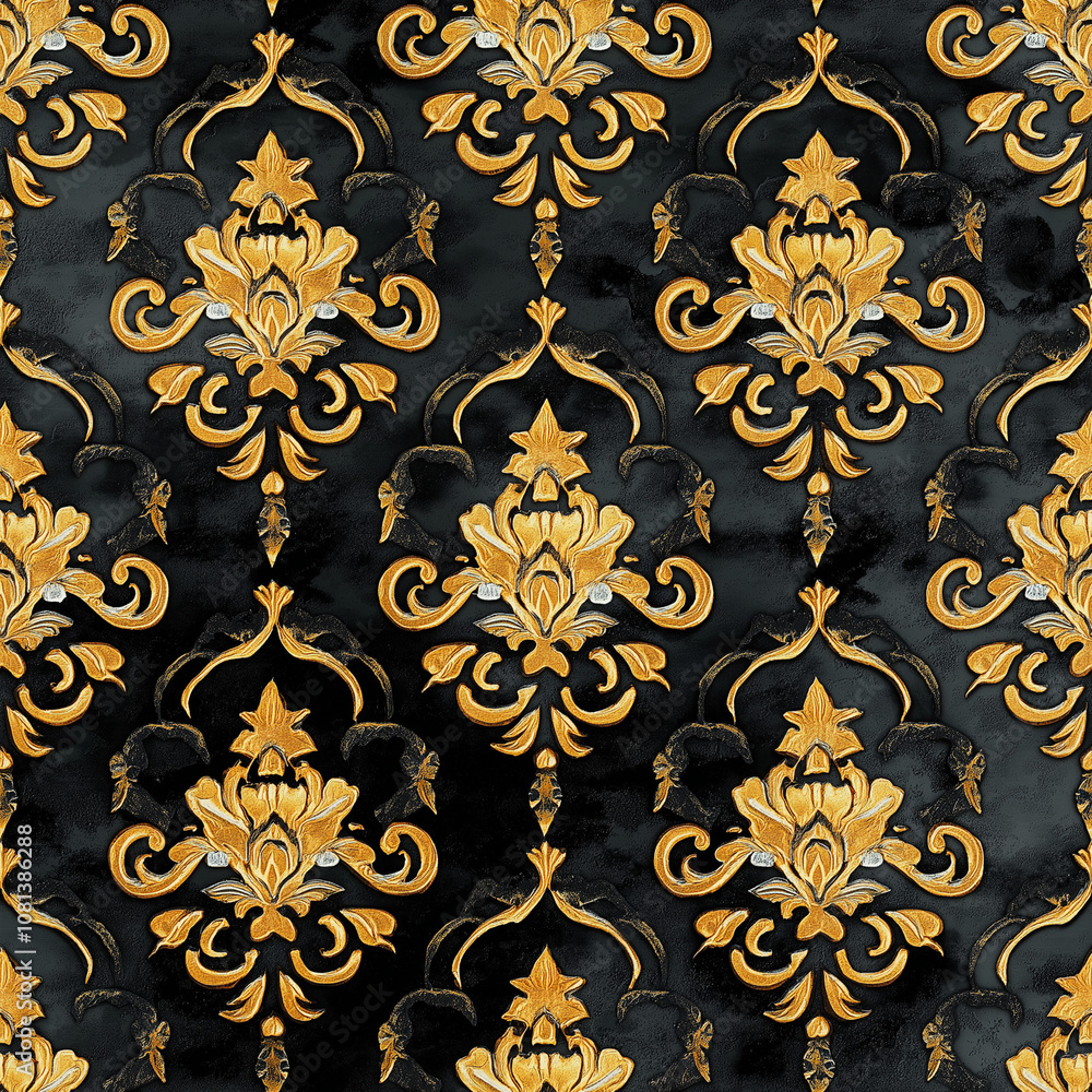 The seamless luxury pattern The seamless luxury pattern
