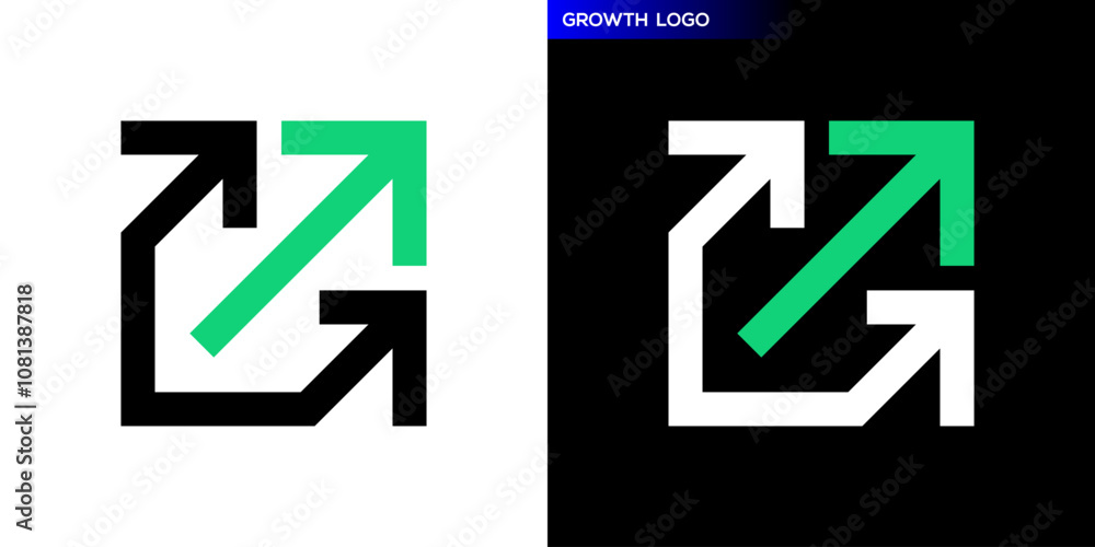 Vector template of growth logo, arrow, up, success, EPS 10 Vector template of growth logo, arrow, up, success, EPS 10