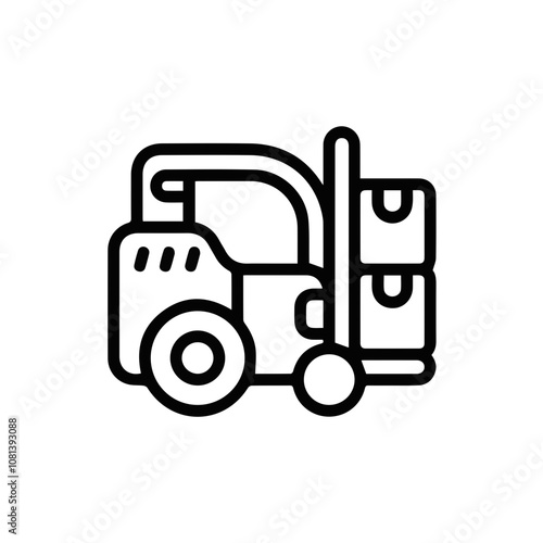 Truck icon symbol vector illustration 