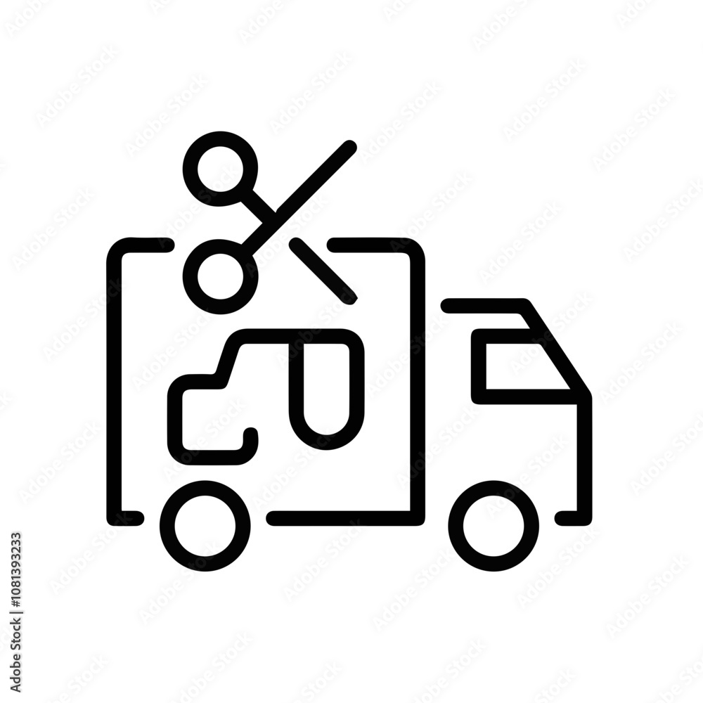 Truck icon symbol vector illustration
Truck icon symbol vector illustration