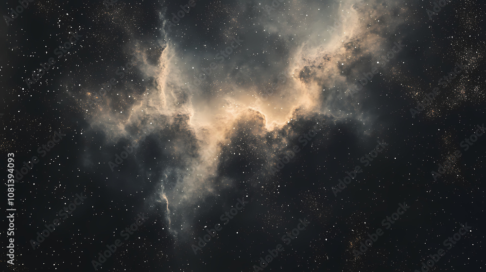 Fototapeta premium Space nebula and galaxy. Nebula. Illustration