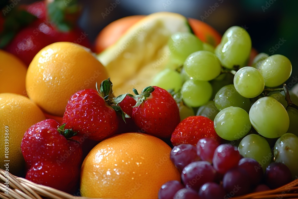 Healthy Vegetables and Fruits. Generative AI Healthy Vegetables and Fruits. Generative AI