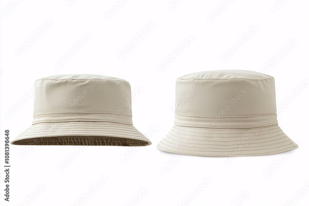 Beige Bucket Hat: Versatile Summer Accessory Beige Bucket Hat: Versatile Summer Accessory