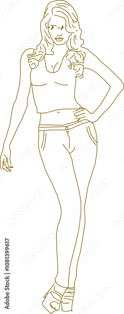 Vector sketch, silhouette illustration, design drawing of model person activity with shooting activities for design completeness Vector sketch, silhouette illustration, design drawing of model person activity with shooting activities for design completeness