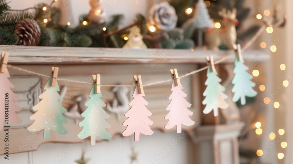 Christmas scene, decoration, home, textile Christmas scene, decoration, home, textile