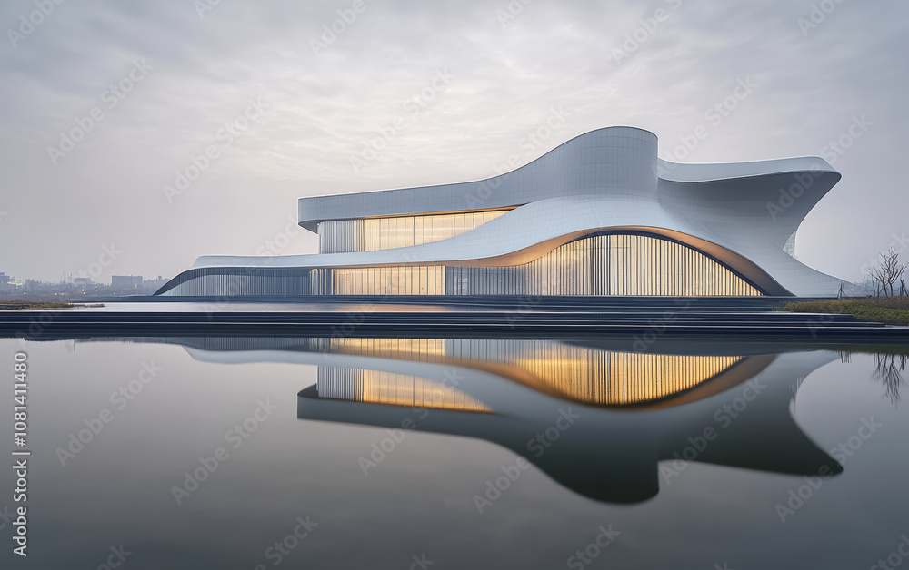 Minimalist modern architecture and spatial structure
Minimalist modern architecture and spatial structure