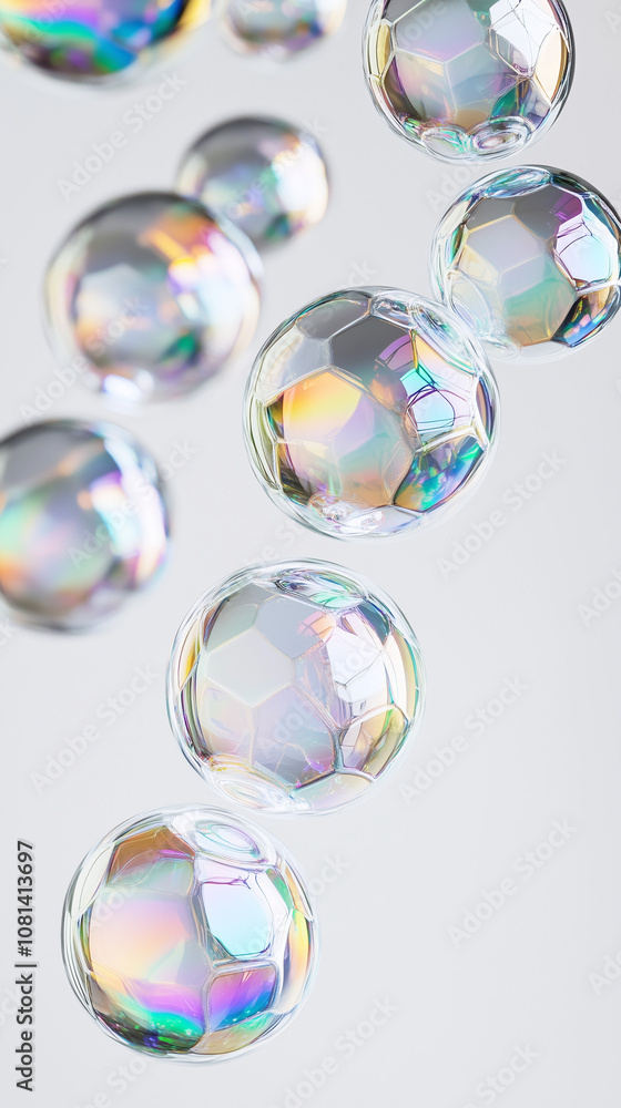 Floating in Serenity: A Dreamy World of Bubbles Floating in Serenity: A Dreamy World of Bubbles