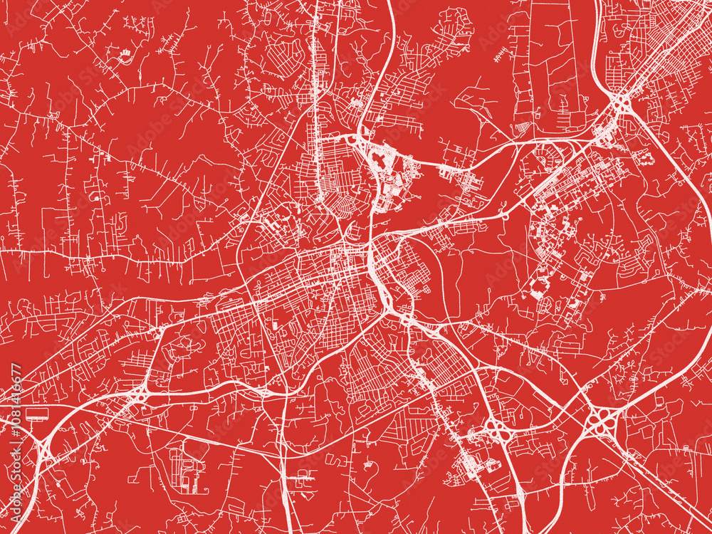 Christmas Map of Petersburg Virginia, USA in Snowy White on Festive Red Background. Christmas Map of Petersburg Virginia, USA in Snowy White on Festive Red Background.