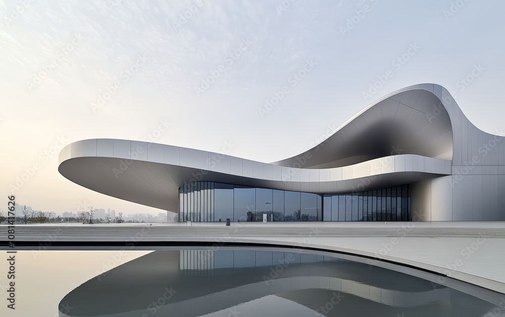 Minimalist modern architecture and spatial structure
Minimalist modern architecture and spatial structure