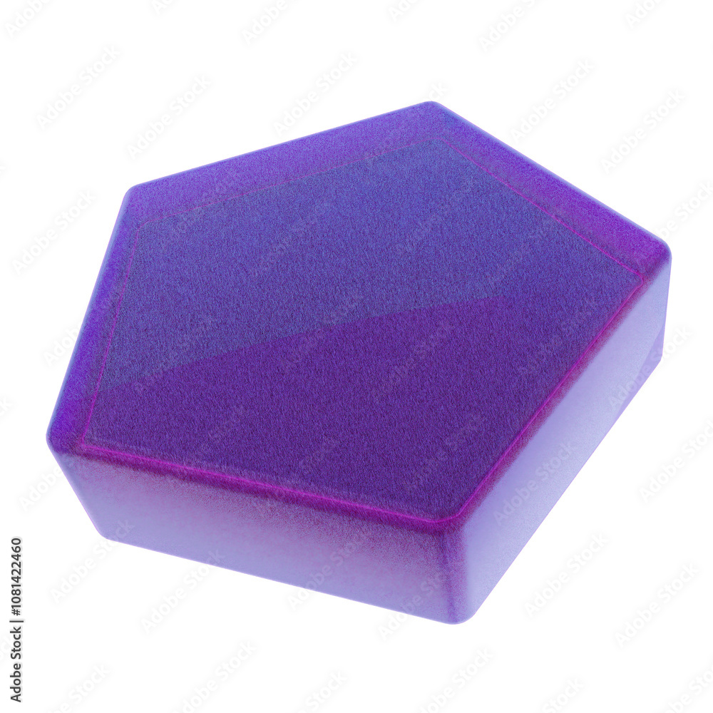 3d geometric glass purple color 3d geometric glass purple color