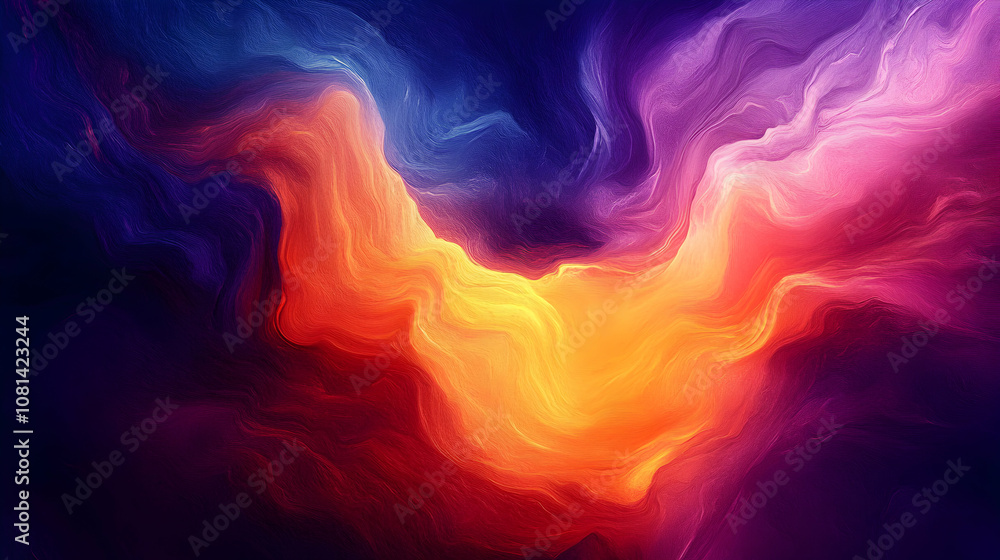 Abstract Colorful Swirls: A Vivid Digital Painting of Intertwined Hues, Creating a Dynamic and Energetic Composition. Abstract Colorful Swirls: A Vivid Digital Painting of Intertwined Hues, Creating a Dynamic and Energetic Composition.