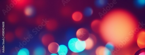 colorful bokeh background