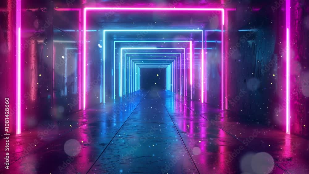 blue and pink neon lines 3d render seamless looping overlay 4k virtual video animation background blue and pink neon lines 3d render seamless looping overlay 4k virtual video animation background