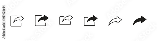share vector icon. share symbol icon	