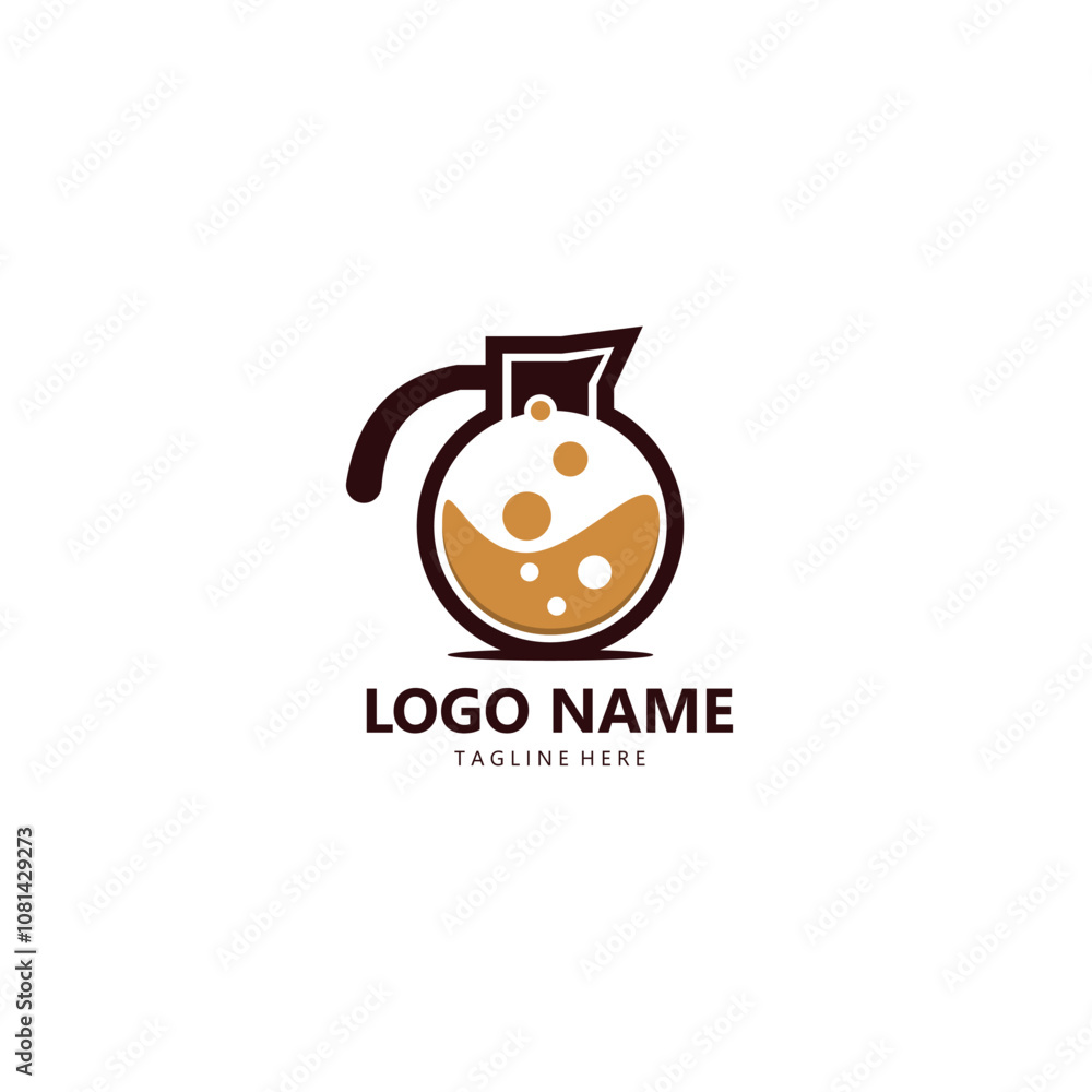lab coffee logo design vector lab coffee logo design vector