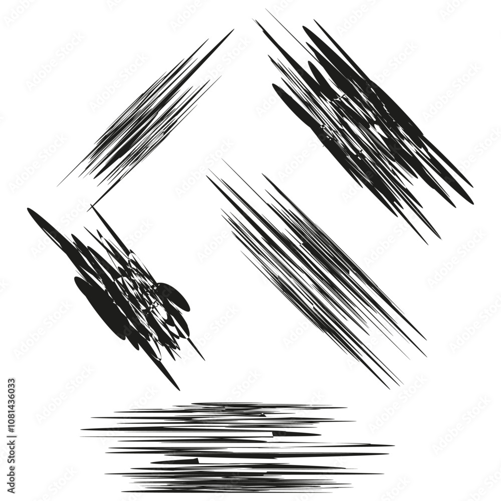 Geometric stroke patterns. Abstract sharp lines. Dynamic linear forms. Grunge stroke design. Geometric stroke patterns. Abstract sharp lines. Dynamic linear forms. Grunge stroke design.