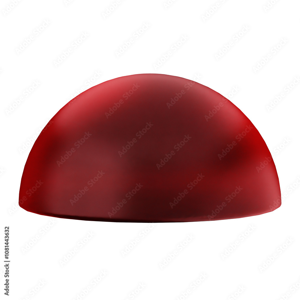 3d geometric glass red color 3d geometric glass red color