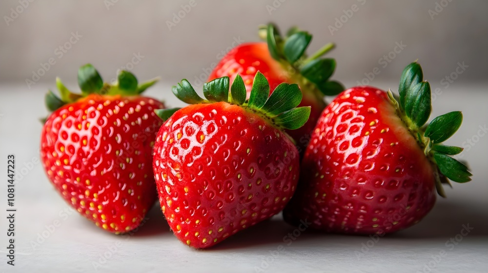 Fresh Red Strawberries Fresh Red Strawberries