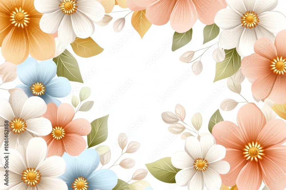 A colorful flower arrangement with a white background A colorful flower arrangement with a white background