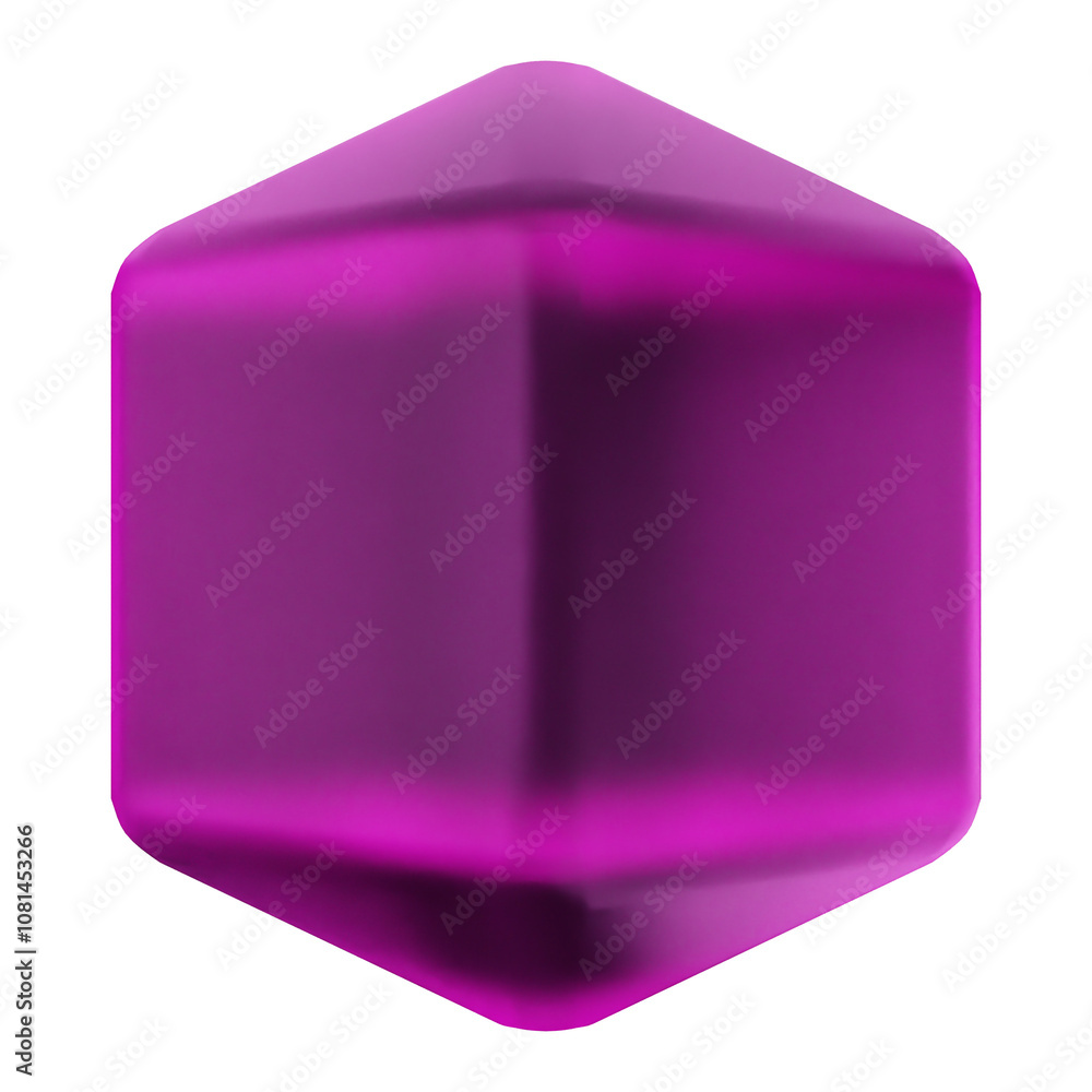 3d geometric glass purple color 3d geometric glass purple color